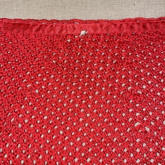 H.P 🧚‍♂️CORAL ONE SIZE KNITTED CARDIGAN/ WRAP/ KIMONO - Picture 16 of 16